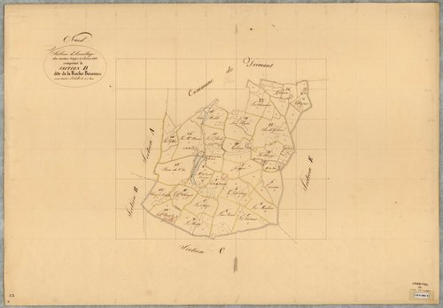 Nueil-sur-Layon T.A (sect D) de la Roche Boisseau
