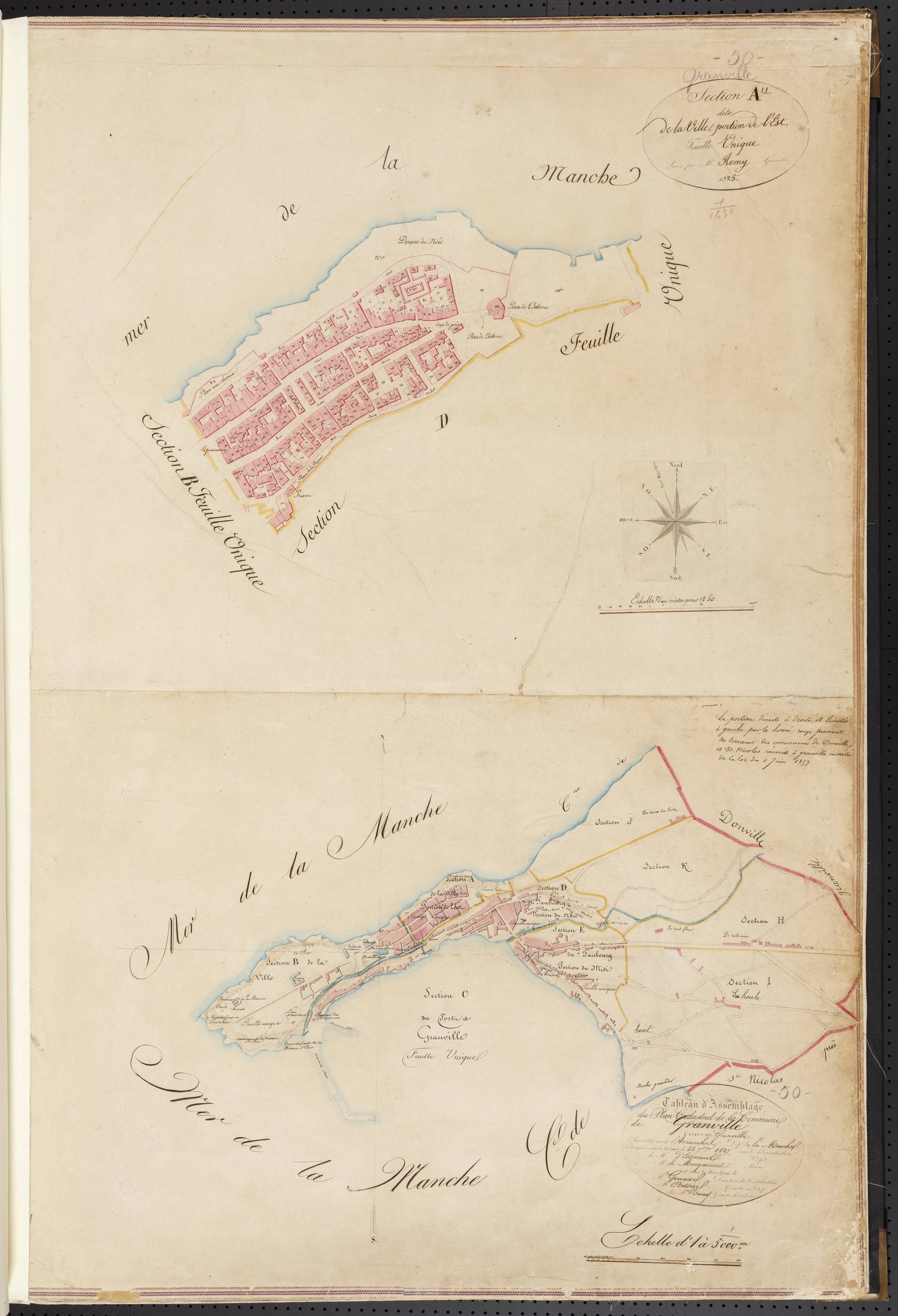 Plan cadastral de 1825