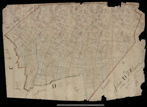 Allemant. Section D1