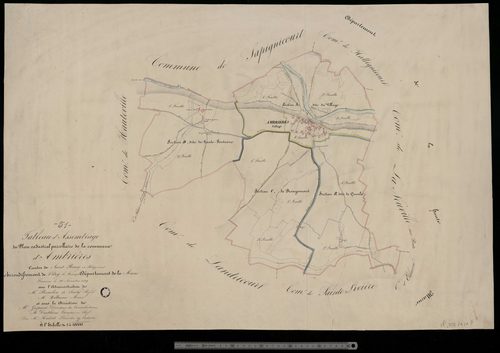 Ambrières. Tableau d'assemblage
