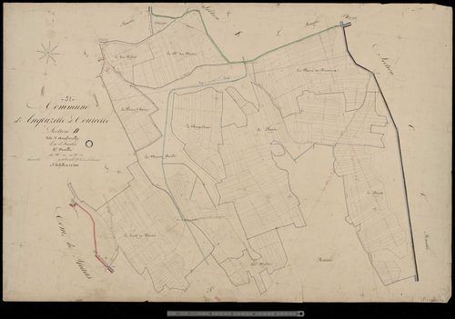 Angluzelles-et-Courcelles. Section D4