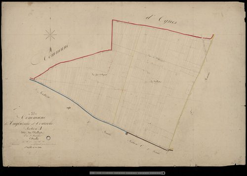 Angluzelles-et-Courcelles. Section A1