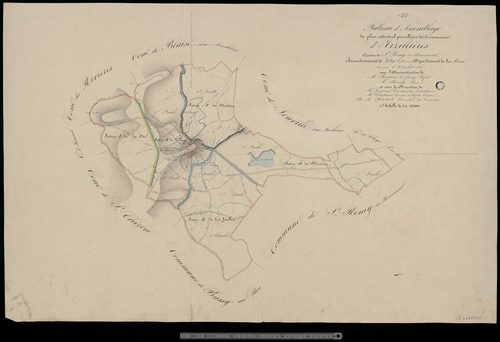 Arzillières. Tableau d'assemblage
