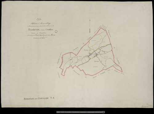 Baslieux-sous-Châtillon. Tableau d'assemblage