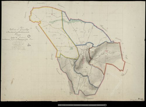 Baye. Tableau d'assemblage