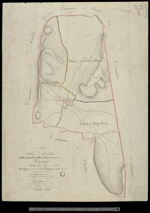 Berzieux. Tableau d'assemblage