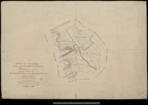 Blaise-sous-Arzillières. Tableau d'assemblage
