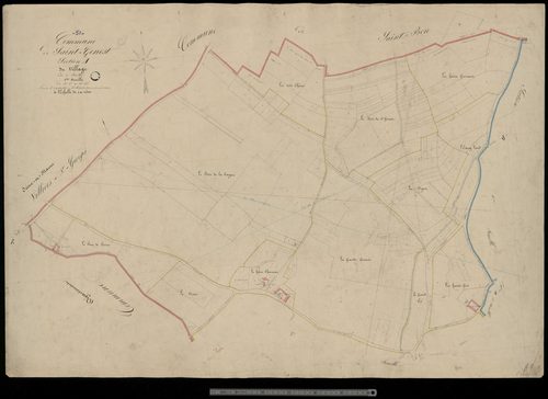 Saint-Genest. Section A1