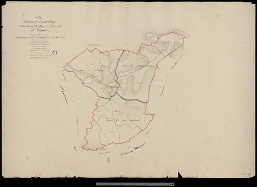 Saint-Genest. Tableau d'assemblage