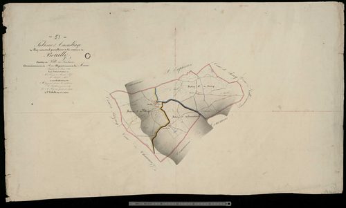 Bouilly. Tableau d'assemblage