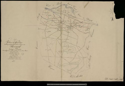 Boursault. Tableau d'assemblage