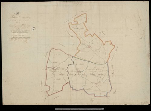 Bouvancourt. Tableau d'assemblage