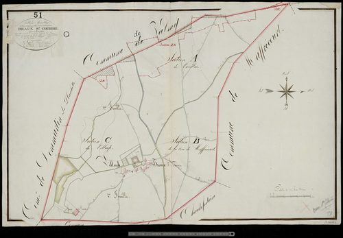 Braux-Sainte-Cohière. Tableau d'assemblage