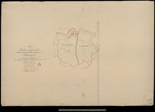 Brusson. Tableau d'assemblage