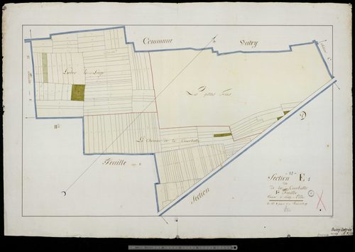 Bussy-Lettrée. Section E1