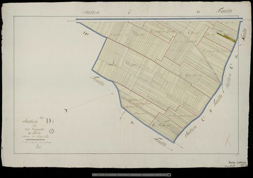 Bussy-Lettrée. Section D1