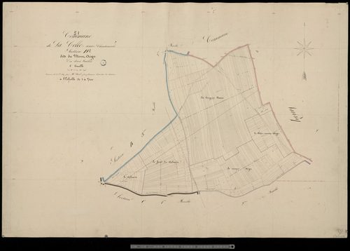 Celle-sous-Chantemerle (La). Section D1
