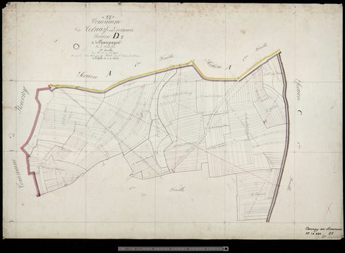 Cernay-en-Dormois. Section D1