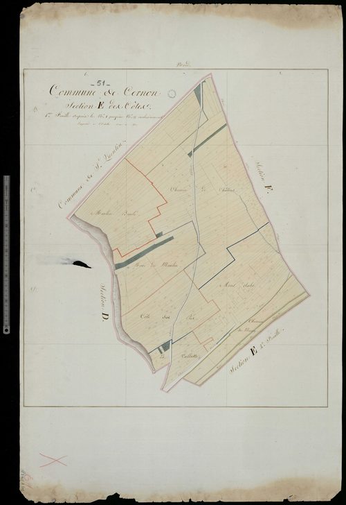 Cernon. Section E1