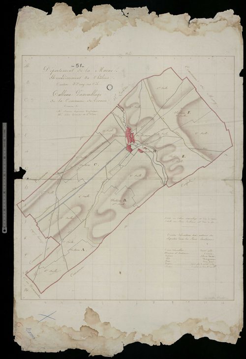 Cernon. Tableau d'assemblage