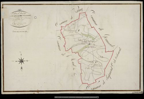 Chapelle-Felcourt (La). Tableau d'assemblage