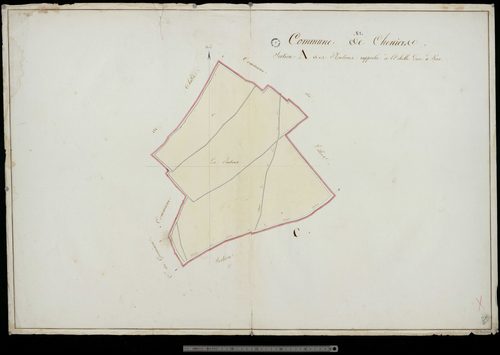 Cheniers. Section Au