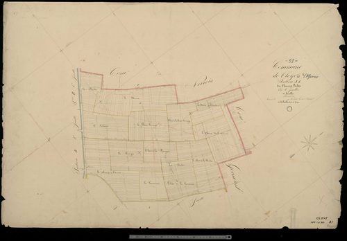 Cloyes-sur-Marne. Section A1