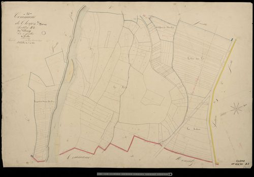 Cloyes-sur-Marne. Section B3