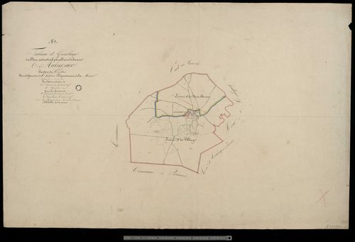 Aulnizeux. Tableau d'assemblage