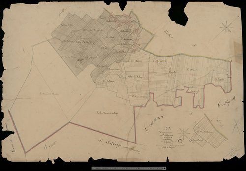 Aulnizeux. Section B2(1ère feuille)