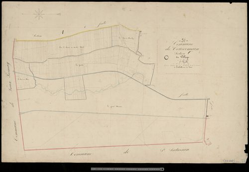 Courcemain. Section C1