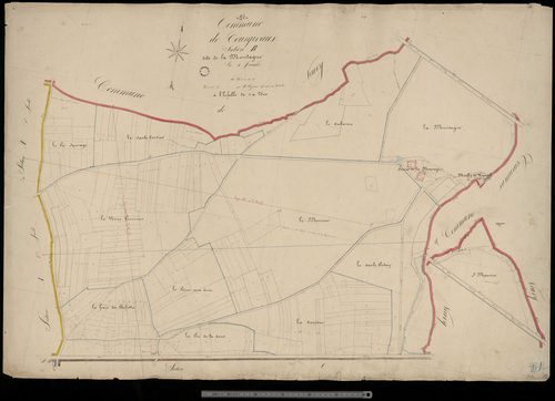 Courgivaux. Section Bu