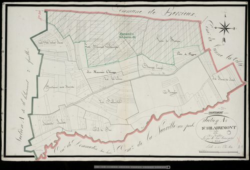 Courtémont. Section A1
