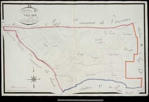 Courtémont. Section B1