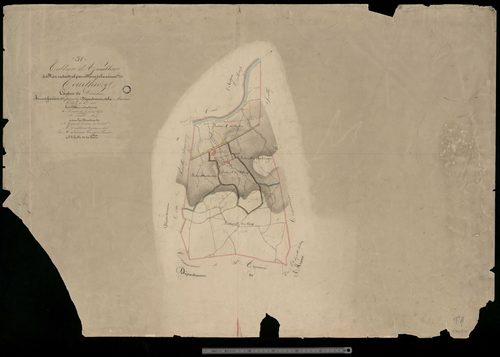 Courthiézy. Tableau d'assemblage