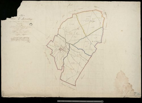 Courville. Tableau d'assemblage