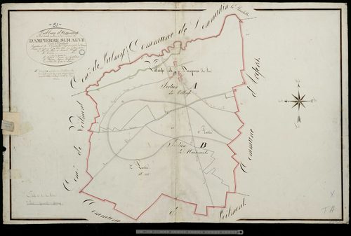 Dampierre-sur-Auve. Tableau d'assemblage