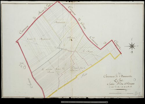 Dommartin-Lettrée. Section B1