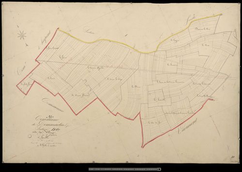 Dommartin-sur-Yèvre. Section D1