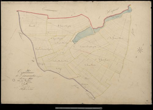 Dommartin-sur-Yèvre. Section A1
