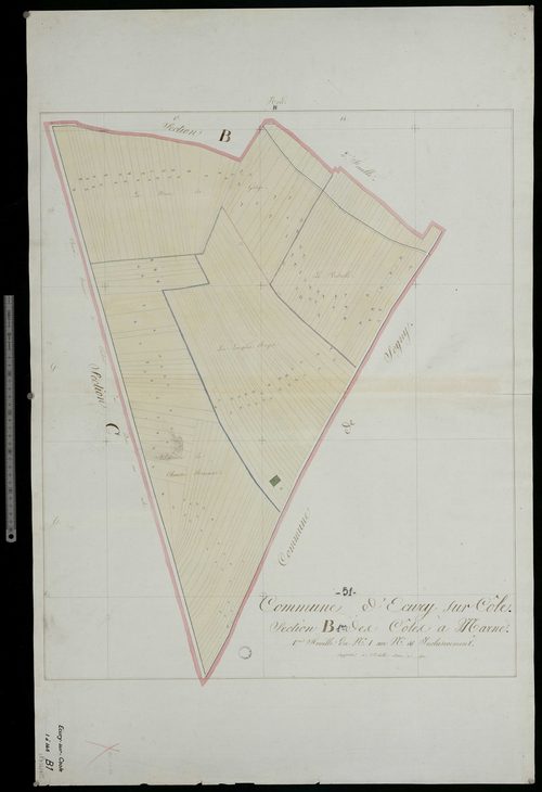Écury-sur-Coole. Section B1