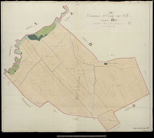 Écury-sur-Coole. Section D1