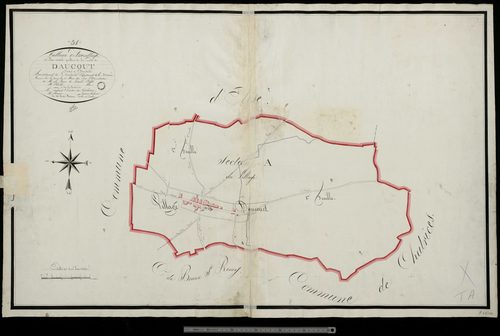 Daucourt. Tableau d'assemblage