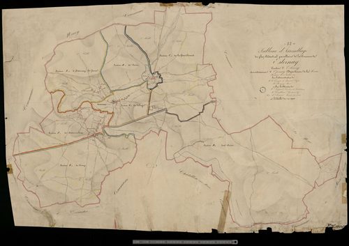 Esternay. Tableau d'assemblage
