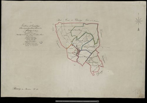 Fleury-la-Rivière. Tableau d'assemblage