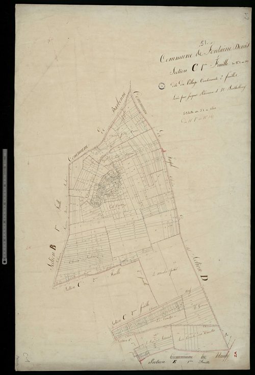 Fontaine-Denis. Section C1