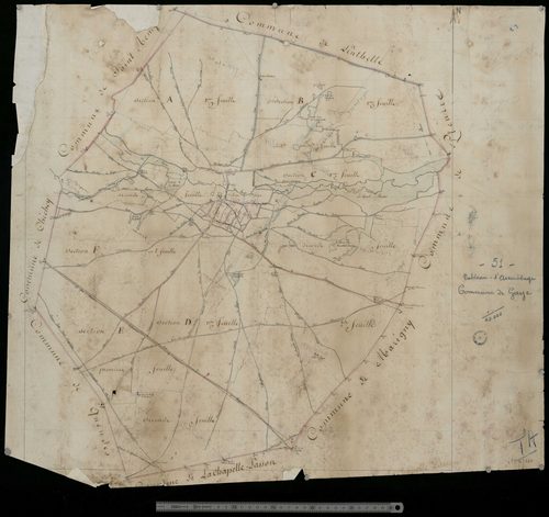 Gaye. Tableau d'assemblage