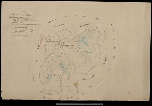 Champaubert-aux-Bois. Tableau d'assemblage