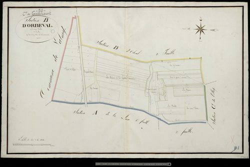 Gizaucourt. Section B1