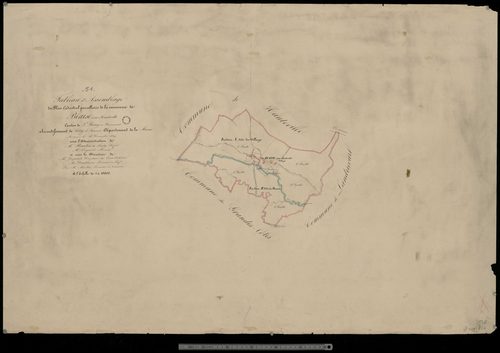 Blaise-sous-Hauteville. Tableau d'assemblage